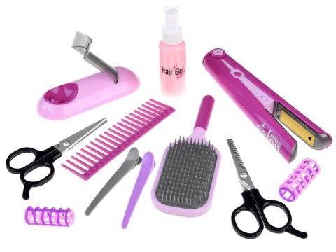 FRYZJERKA salon fryzur PROSTOWNICA do włosów szczotka