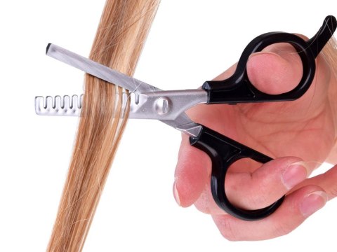 FRYZJERKA salon fryzur PROSTOWNICA do włosów szczotka