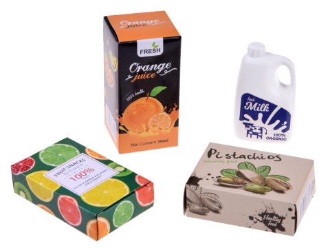 MINI MARKET Kasa Skaner Czytnik kart koszyk sklepowy SKLEP