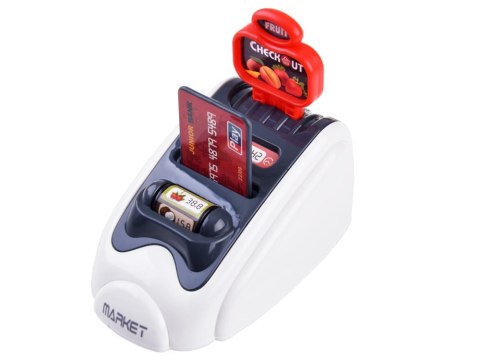 MINI MARKET Kasa Skaner Czytnik kart koszyk sklepowy SKLEP