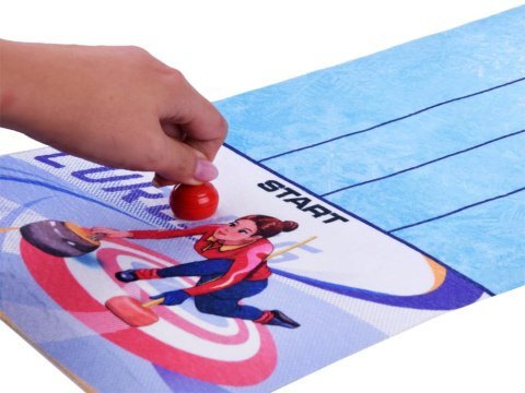 Planszowa gra zręcznościowa CURLING czajniki