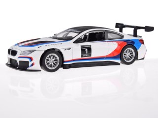 Auto metalowe model sportowe BMW M6 GT3 skala 1:32 światło dźwięk