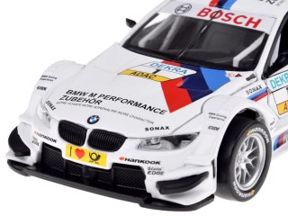 Auto metalowe sportowy model BMW M3 DTM skala 1:32 dźwięki światła