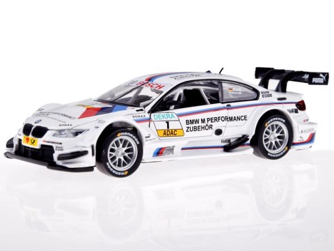 Auto metalowe sportowy model BMW M3 DTM skala 1:32 dźwięki światła