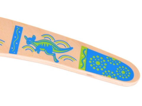 Drewniany BUMERANG rzut w dal rzucaj i łap