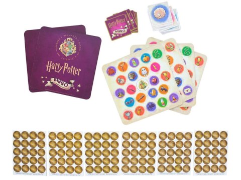 Gra Bingo Harry Potter gra towarzyska dla fanów przygód Hogwartu