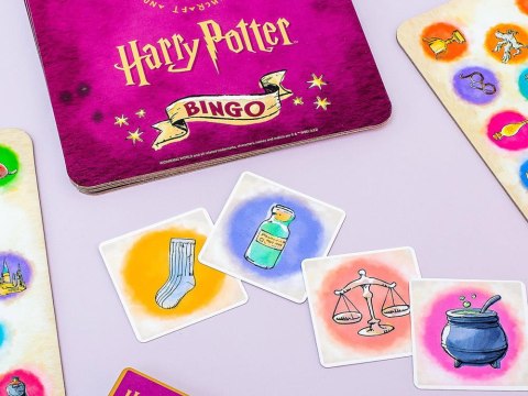 Gra Bingo Harry Potter gra towarzyska dla fanów przygód Hogwartu