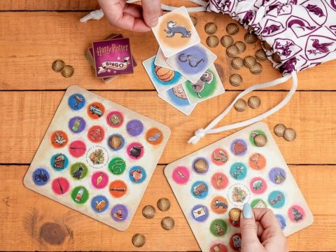 Gra Bingo Harry Potter gra towarzyska dla fanów przygód Hogwartu