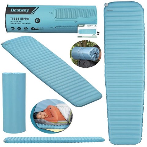 Materac TerrainPro Karimata samopompująca 183x51cm Bestway 69621