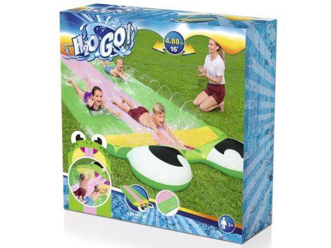 Potrójny ŚLIZG WODNY H2O GO! 4.88m żaba Bestway