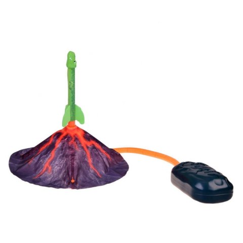 Zestaw Wulkan Wyrzutnia Dinozaurów rakieta armata katapulta