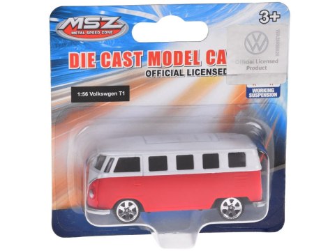 Metalowe autko licencjonowane Volkswagen T1 1:56 resorówka resorak