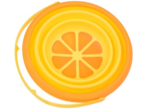 Składane Owocowe Wiaderko do wody, do piasku Zabawka Dla Małych Odkrywców