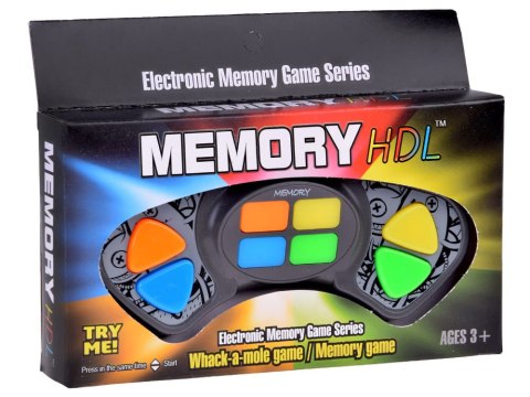 Gra elektroniczna Memory kolorowe przyciski zapamiętywanie kolorów