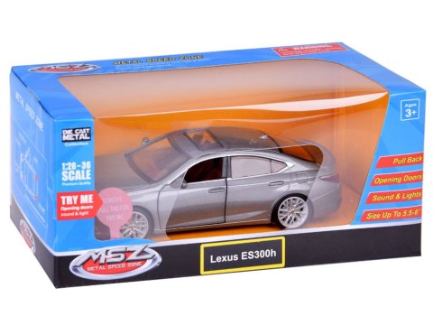 Model kolekcjonerski Lexus ES300h 1:35 metalowe auto światło dźwięk