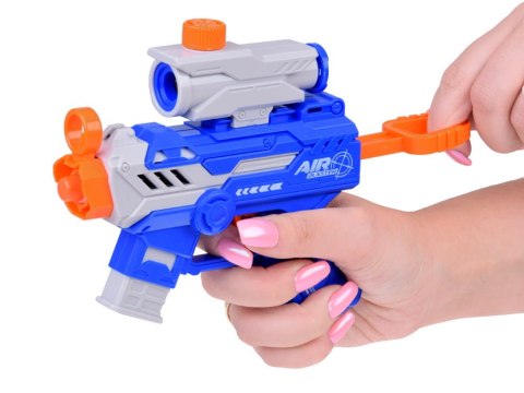 Zestaw Pistolet z celownikiem na miękkie piankowe naboje 6 szt.