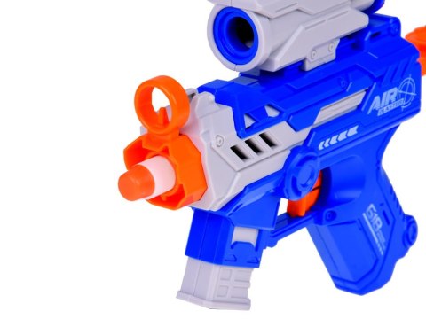 Zestaw Pistolet z celownikiem na miękkie piankowe naboje 6 szt.