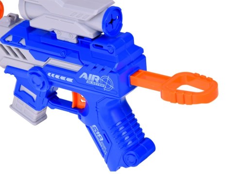 Zestaw Pistolet z celownikiem na miękkie piankowe naboje 6 szt.
