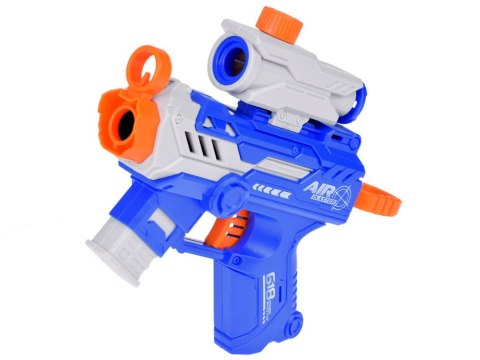 Zestaw Pistolet z celownikiem na miękkie piankowe naboje 6 szt.
