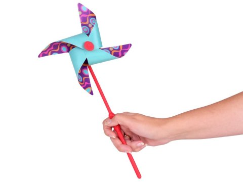 Kolorowe wiatraki wiatrak 2 sztuki wiatraczek ozdoba