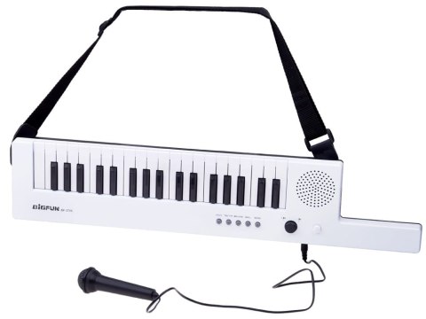 Organy Elektroniczne Keyboard z uchwytem muzyczna zabawka 37 klawiszy