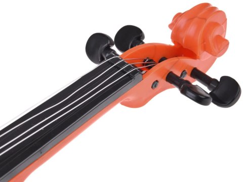 Plastikowe skrzypce ze smyczkiem zabawka dla dziecka 42 cm