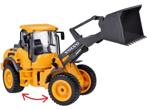 Spychacz VOLVO 1:16 Zdalnie sterowany Ruchomy + światło + dźwięk