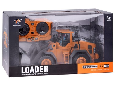 Sterowany SPYCHACZ ruchome ramię światło dźwięk + pilot 2,4GHz