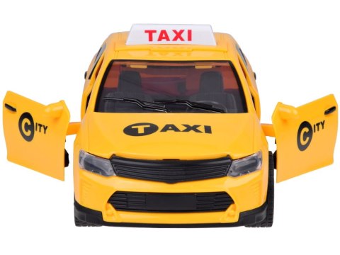 Taxi autko taksówka dźwięk światło otwierane drzwi