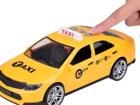 Taxi autko taksówka dźwięk światło otwierane drzwi