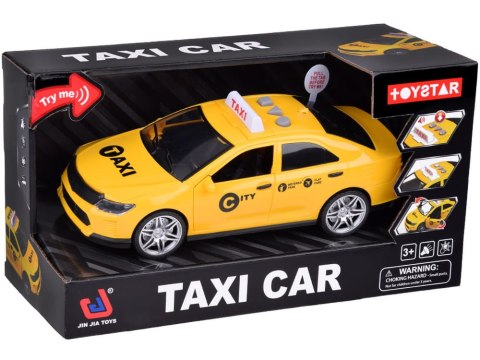 Taxi autko taksówka dźwięk światło otwierane drzwi