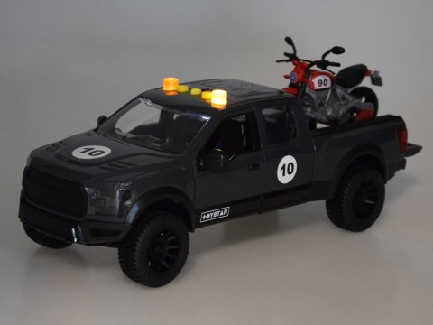 Zestaw Auto Pickup i motocykl Dźwięk Światło + otwierane drzwi
