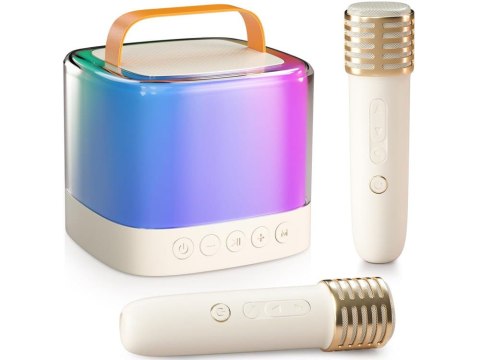 Mikrofony z głośnikiem bezprzewodowy + bluetooth + 2 mikrofony