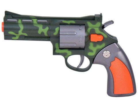 Zestaw Rewolwer Pistolet + Piankowe naboje Zabawa w strzelanie