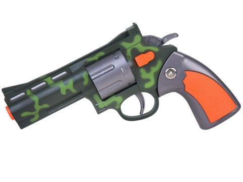 Zestaw Rewolwer Pistolet + Piankowe naboje Zabawa w strzelanie