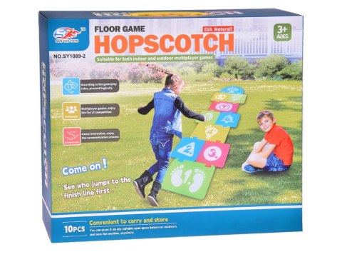 Dynamiczna gra ruchowa GRA W KLASY - piankowe puzzle