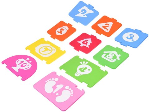 Dynamiczna gra ruchowa GRA W KLASY - piankowe puzzle