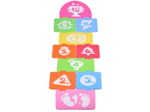 Dynamiczna gra ruchowa GRA W KLASY - piankowe puzzle