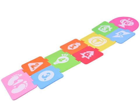 Dynamiczna gra ruchowa GRA W KLASY - piankowe puzzle