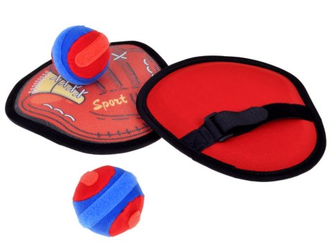 Gra sportowa Catchball zestaw 2 x Tarcza + 2 piłki Idealna zabawa