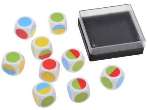 Gra układanka na spostrzegawczość koncentracja kolorowe wzory