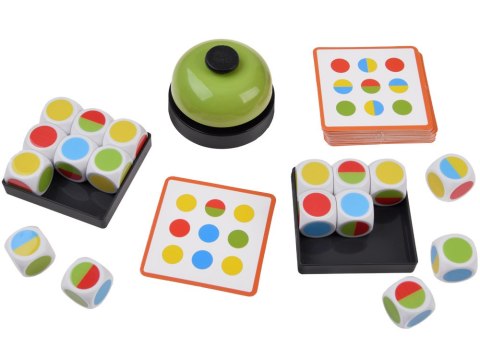 Gra układanka na spostrzegawczość koncentracja kolorowe wzory