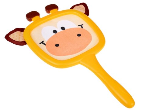 Kolorowe rakietki w kształcie zwierząt +2 piłeczki dla najmłodszych