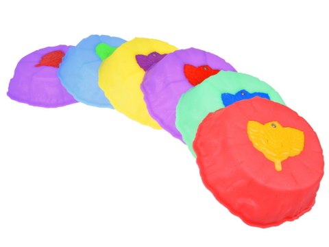 Świecąca ścieżka sensoryczna - kamienie do treningu równowagi 6 szt.