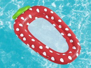 Bestway Dmuchany materac do wody dla dzieci Truskawka Dno z siatki 43644