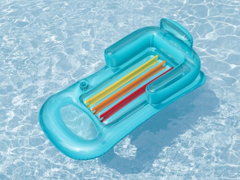 Bestway Dmuchany materac z oparciem Wbudowany uchwyt na kubek 161cm 43028