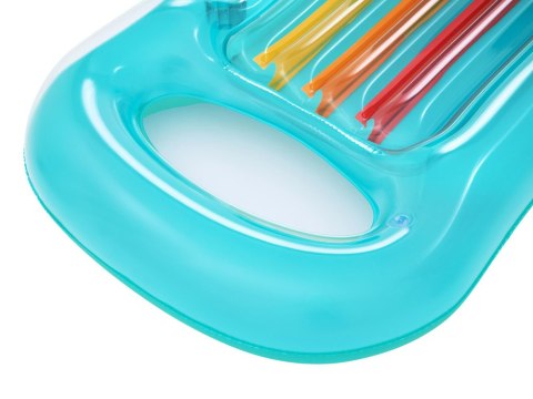 Bestway Dmuchany materac z oparciem Wbudowany uchwyt na kubek 161cm 43028