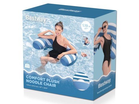 Bestway Materac z siatką COMFORT PLUSH efekt zmiany koloru 119x68cm 43852