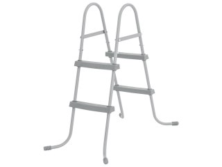 Bestway Metalowa drabinka do basenu 84cm 58430