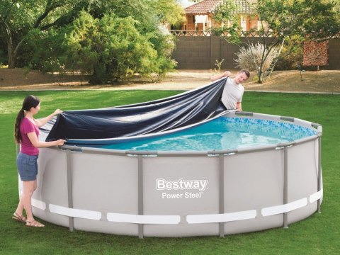 Bestway Pokrywa na basen stelażowy 427cm 58248